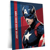 Captain America Metal Poster – Super Soldier Wall Art | Marvel Hero Decor - TURTLEWINGS