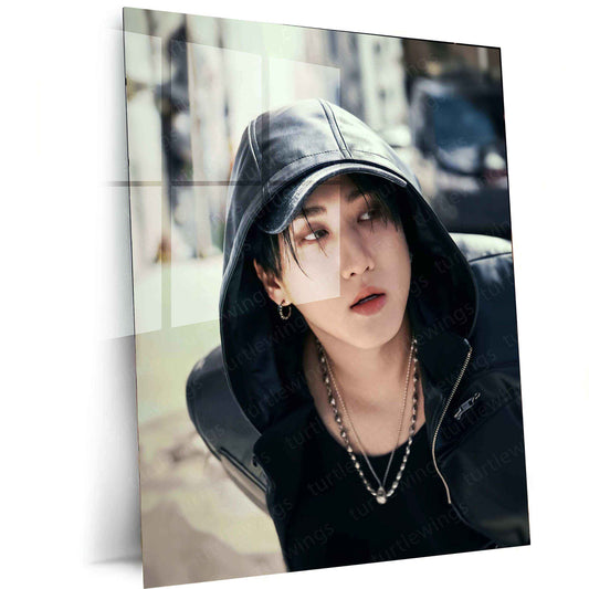 Changbin Metal Poster – Stray Kids Rap Genius Wall Art for STAYs - TURTLEWINGS