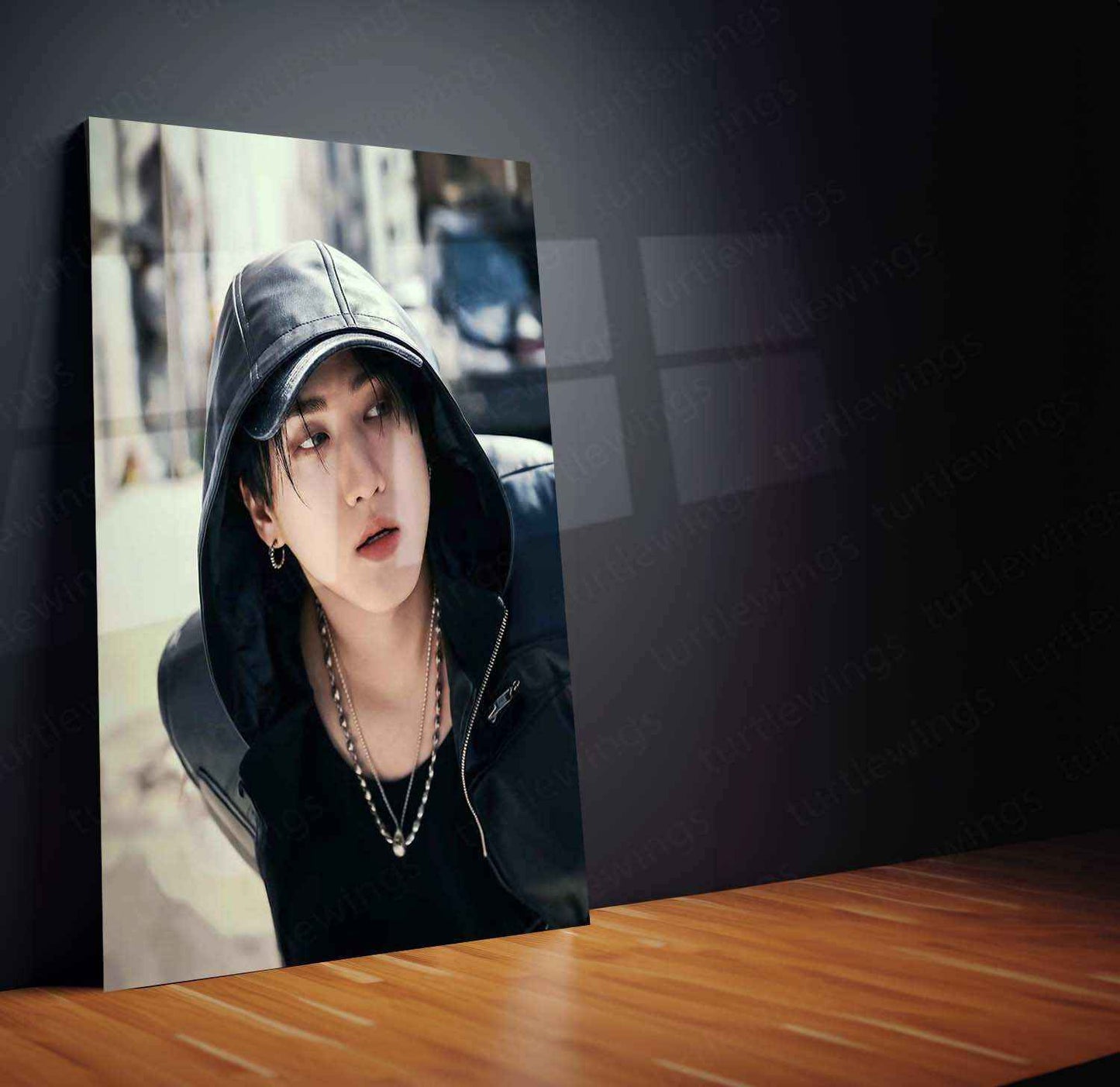 Changbin Metal Poster – Stray Kids Rap Genius Wall Art for STAYs - TURTLEWINGS