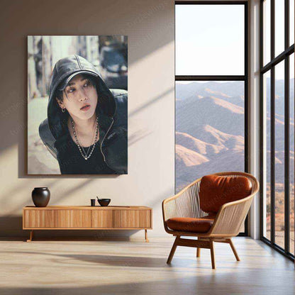 Changbin Metal Poster – Stray Kids Rap Genius Wall Art for STAYs - TURTLEWINGS