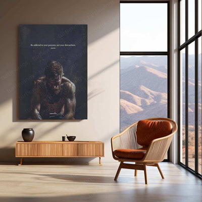 Conor McGregor Quote Metal Poster – Motivational MMA Wall Art | Fighter Mindset Decor 2 - TURTLEWINGS