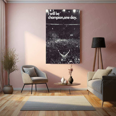 Conor McGregor Quote Metal Poster – Motivational MMA Wall Art | Fighter Mindset Decor 3 - TURTLEWINGS