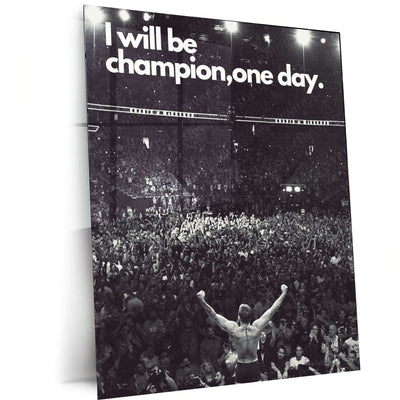 Conor McGregor Quote Metal Poster – Motivational MMA Wall Art | Fighter Mindset Decor 3 - TURTLEWINGS