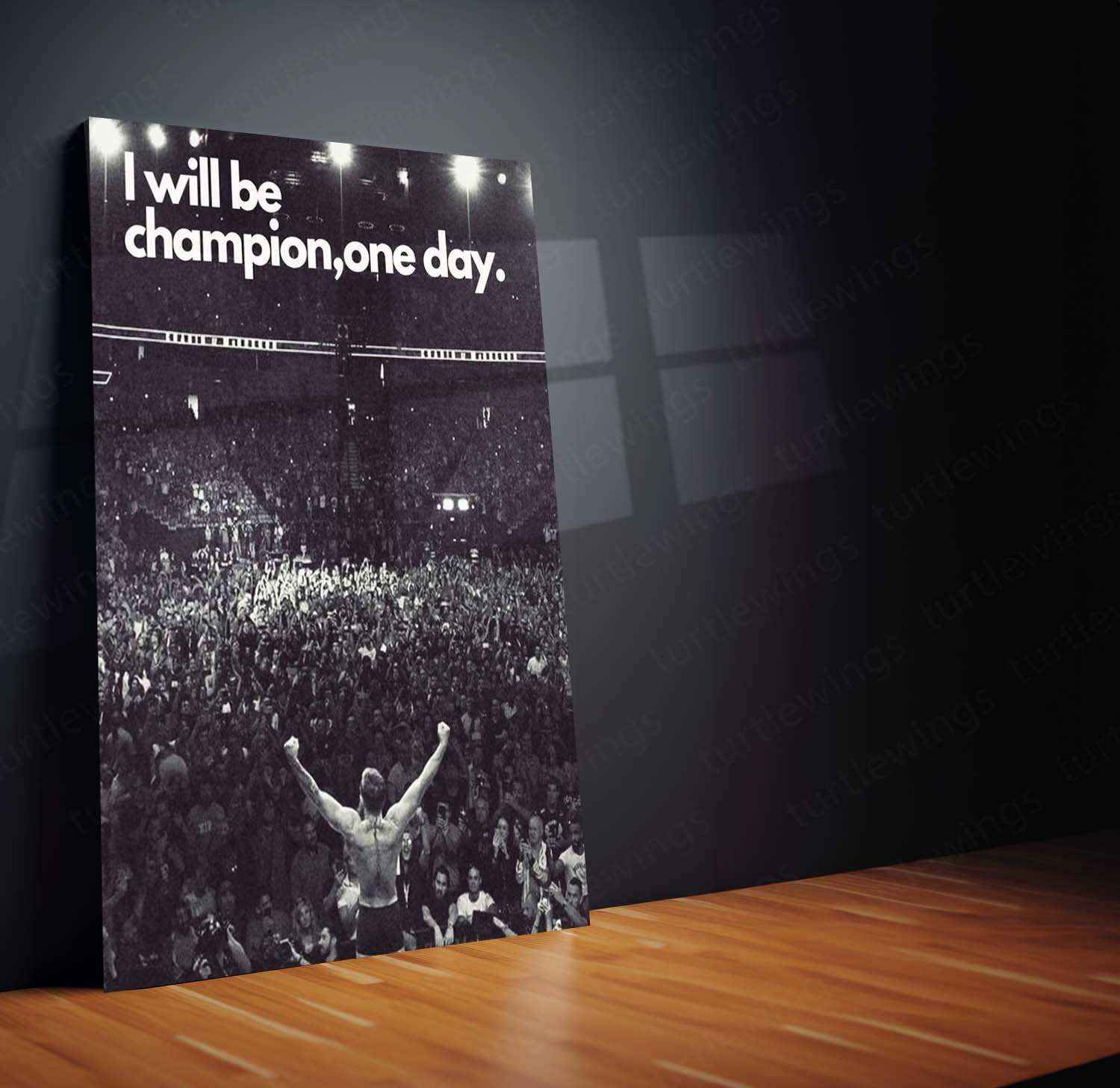 Conor McGregor Quote Metal Poster – Motivational MMA Wall Art | Fighter Mindset Decor 3 - TURTLEWINGS