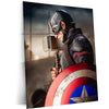 Captain America Metal Poster – Marvel Superhero Wall Art 🇺🇸
