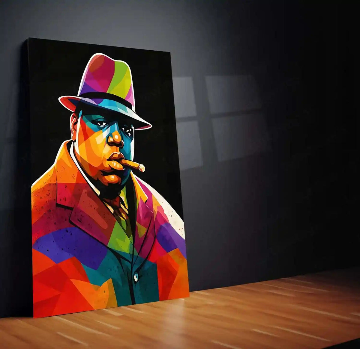 Hip-Hop Legends – Metal Poster Set of 3 | Tupac, Biggie, Eminem Tribute | Street Culture Luxury Wall Frames - TURTLEWINGS 