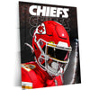 Chiefs Kingdom Metal Poster | Kansas City Football Pride Wall Art  Game Day Energy Sports Metal Frame by TurtleWings