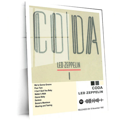 Led Zeppelin Complete Collection | Set of 13 | Set of 8 | Set of 4 | Album Posters Metal Frames Hard Rock Foundations. Blues Power. Timeless Legends. - TURTLEWINGS