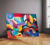 Colorful Abstract Metal Poster | Modern Wall Art
