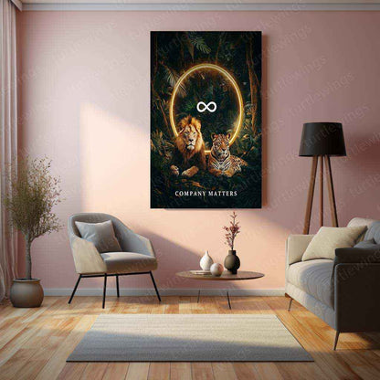 Company Matters Metal Poster | Business Motivation Wall Art | Entrepreneur Decor - TURTLEWINGS