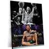 Quote Metal Poster | Conor McGregor – To Feel Happiness, You Must Experience Pain | Relentless Mindset Metal Frame