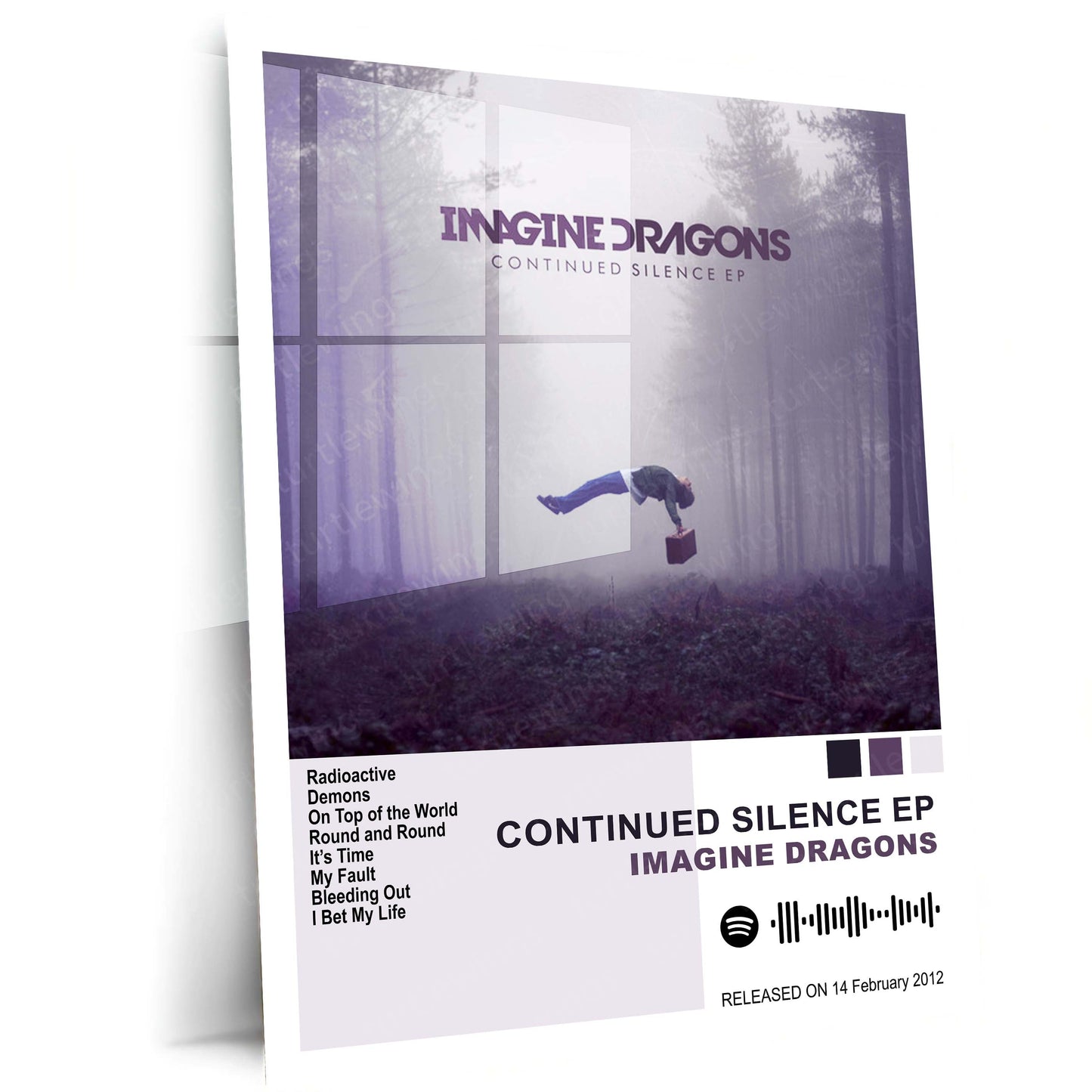 Imagine Dragons – Complete Album Collection | Set of 10 | Set of 8 | Set of 4 | Premium Metal Poster Set