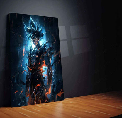 Goku Dragon Ball Art – Dark Sky Style Anime Poster - TURTLEWINGS