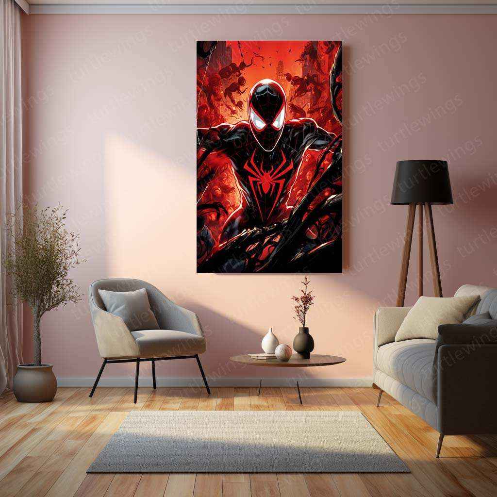 Spider-Man: Into the Spider-Verse Wall Art – Dynamic Marvel Artwork (Copy) - TURTLEWINGS