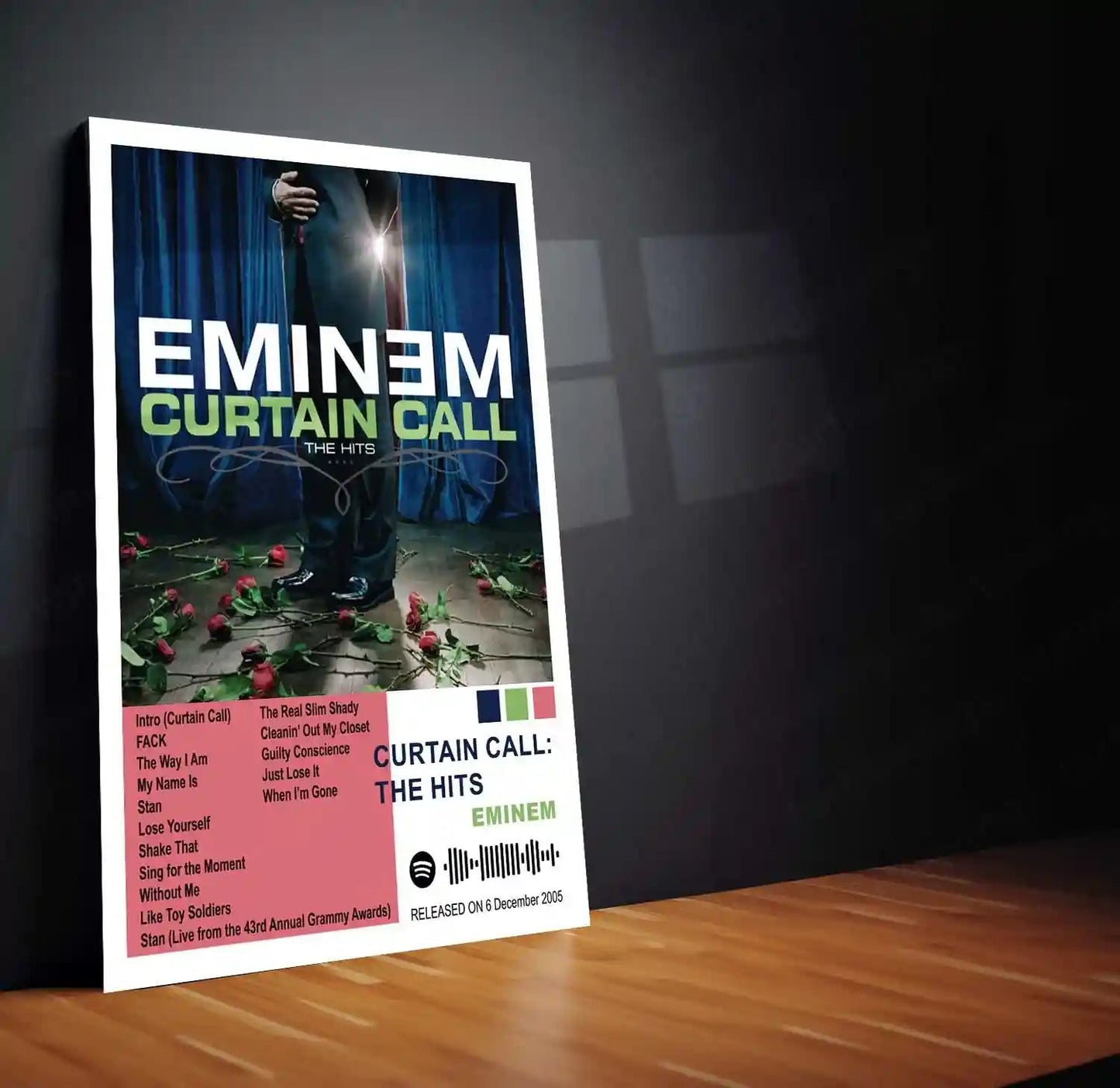 Eminem – Complete Album Collection | Set of 11 | Set of 8 | Set of 4 | Premium Metal Poster - TURTLEWINGS
