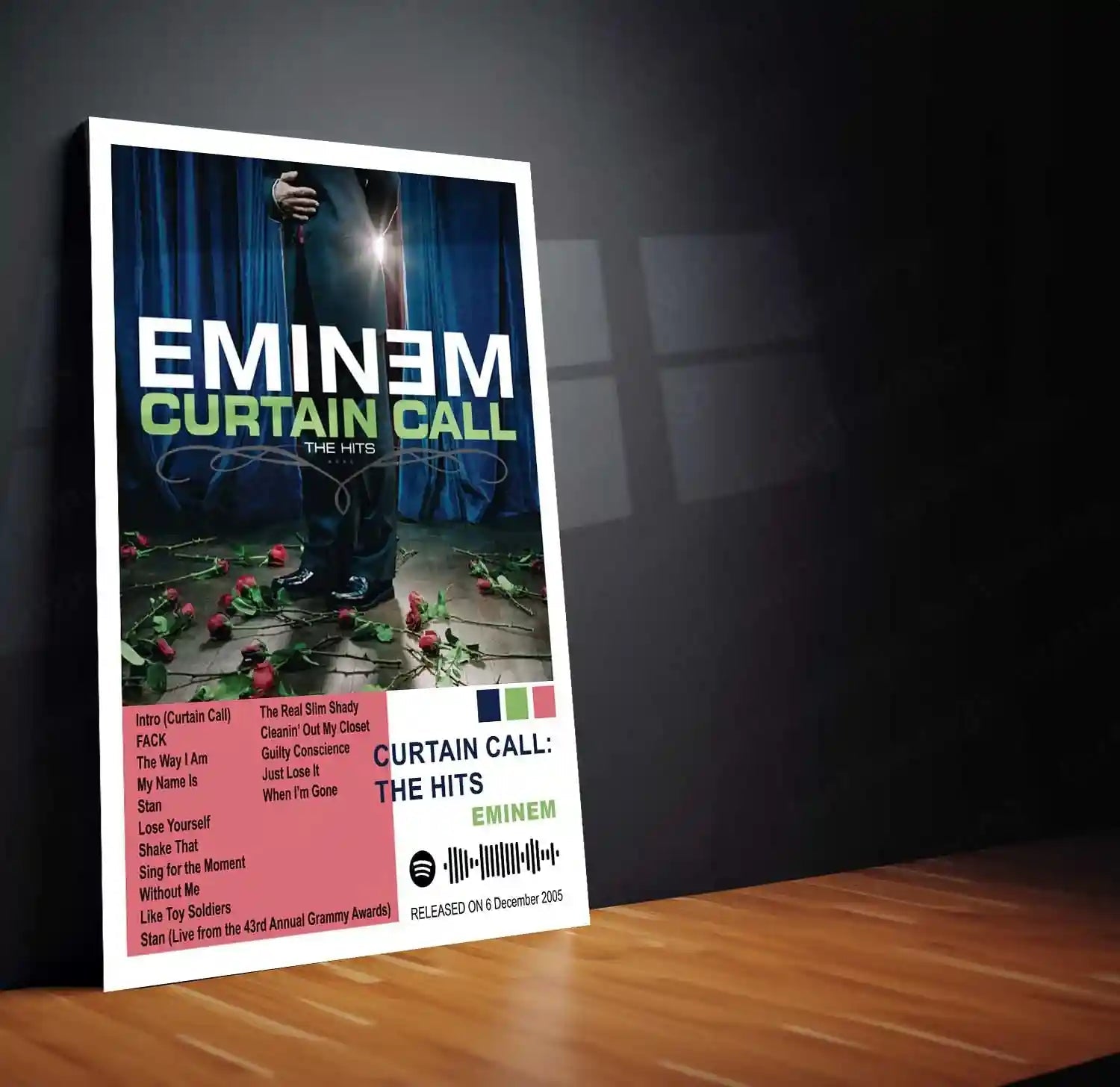 Eminem – Complete Album Collection | Set of 11 | Set of 8 | Set of 4 | Premium Metal Poster - TURTLEWINGS