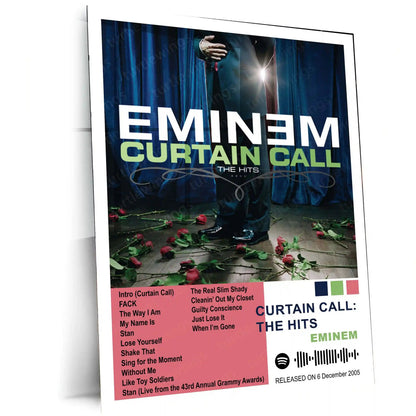 Eminem – Complete Album Collection | Set of 11 | Set of 8 | Set of 4 | Premium Metal Poster - TURTLEWINGS
