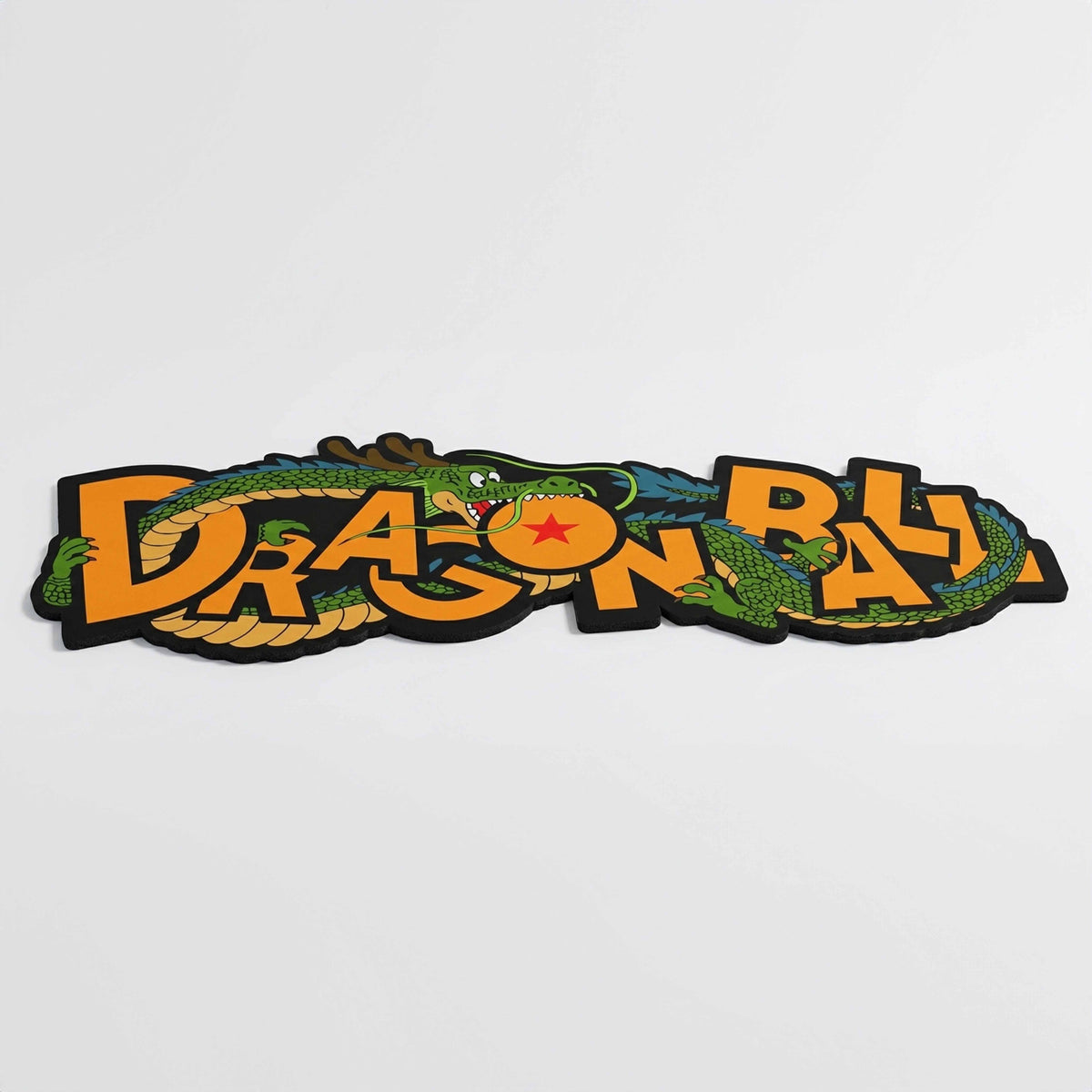 Dragon Ball Anime Floor Mat (3 mm Thick) | Iconic Dragon & Star Design Mat for Bedroom, Gaming Room & Anime Home Decor