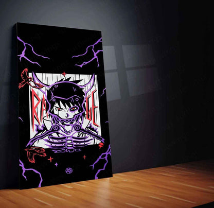 Dark Sasuke Poster – Powerful Naruto Villain Artwork - TURTLEWINGS