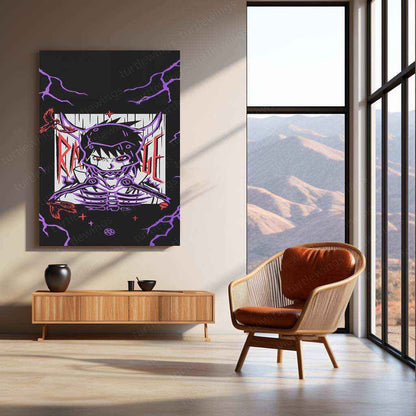 Dark Sasuke Poster – Powerful Naruto Villain Artwork - TURTLEWINGS