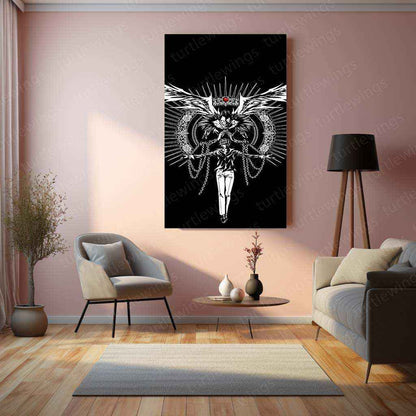 Death Note Poster – Iconic Anime Thriller Artwork - TURTLEWINGS