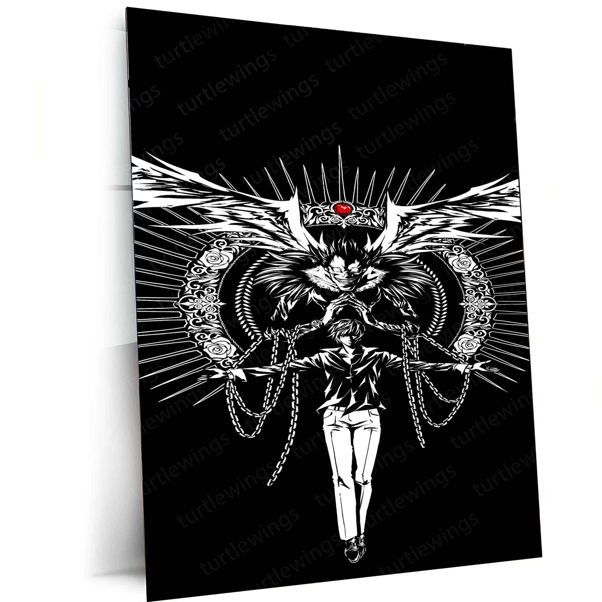 Death Note Poster – Iconic Anime Thriller Artwork - TURTLEWINGS