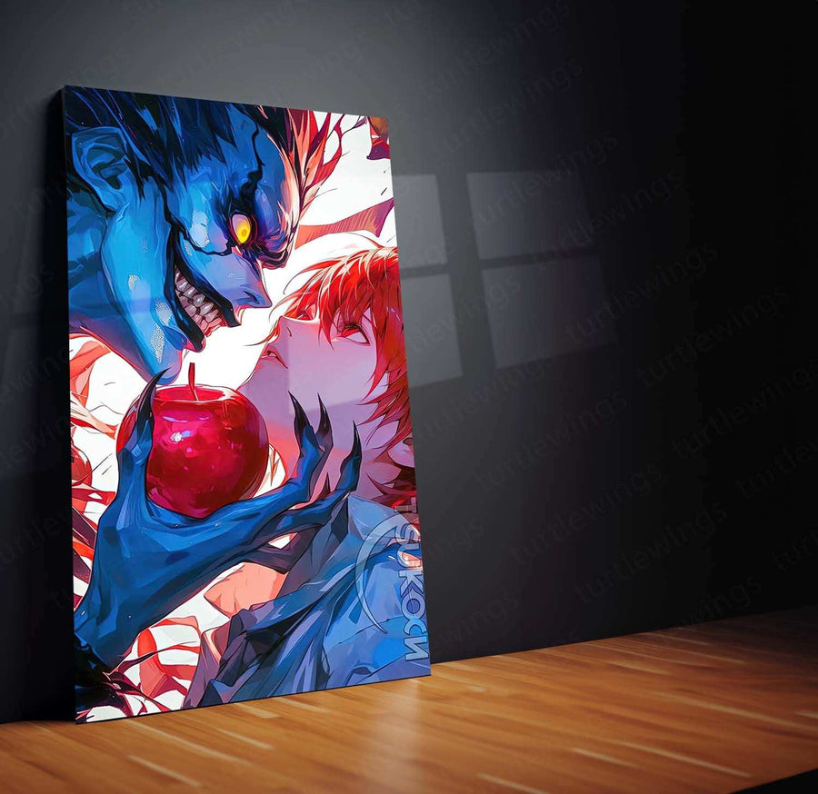 Death Note Metal Poster – The Battle of Wits - TURTLEWINGS 