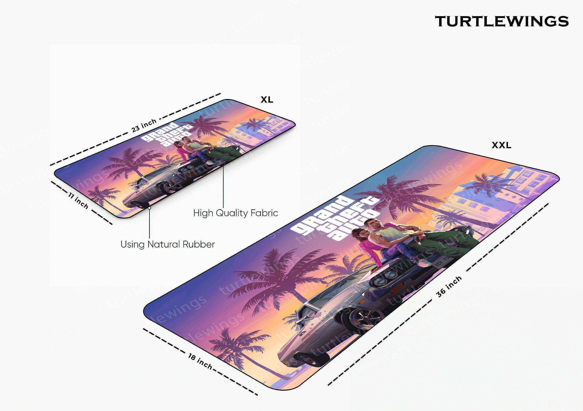 Luffy 5th Gear One Piece Deskmat - TURTLEWINGS