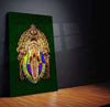 Devi Mahalakshmi Metal Poster – Divine Goddess of Wealth & Prosperity | Hindu Spiritual Wall Art - TURTLEWINGS