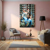 MS Dhoni Thala 07 Metal Poster – The Heart of Chennai Super Kings - TURTLEWINGS