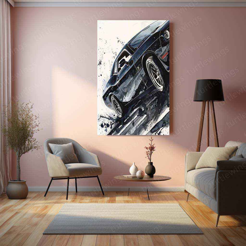 Dodge Challenger Metal Poster – Iconic Muscle Car Wall Art | Classic American Automotive Decor - TURTLEWINGS