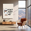 Duck Silly Metal Poster – Playful & Goofy Animal Wall Art | Fun Farmhouse & Quirky Decor - TURTLEWINGS