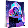 Anime Metal Poster | DanDaDan – Momo Ayase & Okarun Metal Poster | Supernatural Anime Wall Frame 09