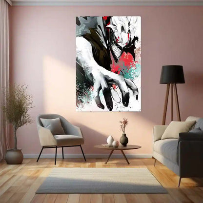 Anime Metal Poster | DanDaDan – Momo Ayase & Okarun Metal Poster | Supernatural Anime Wall Frame 010 - TURTLEWINGS