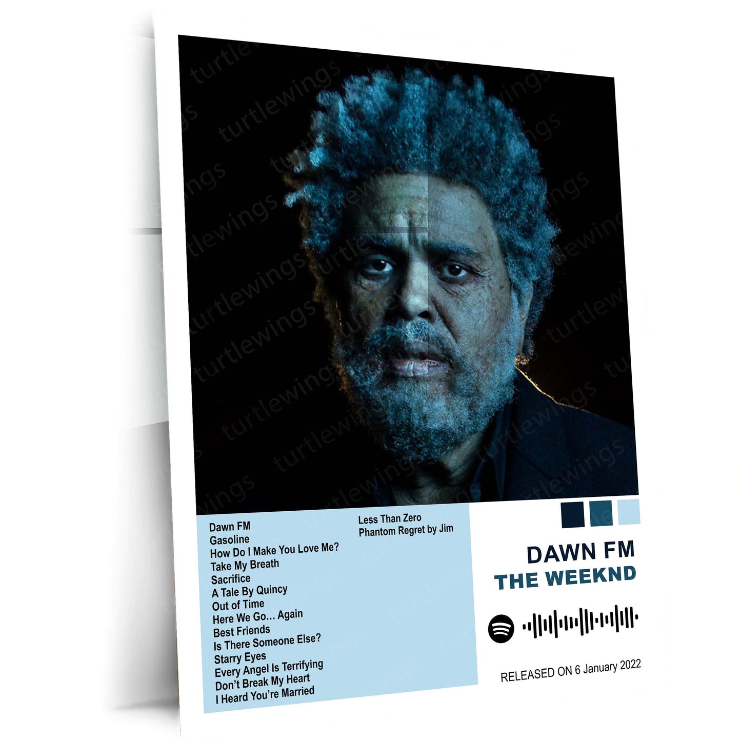 The Weeknd – Complete Album Collection | Set of 10 | Set of 8 | Set of 4 | Premium Metal Poster Set