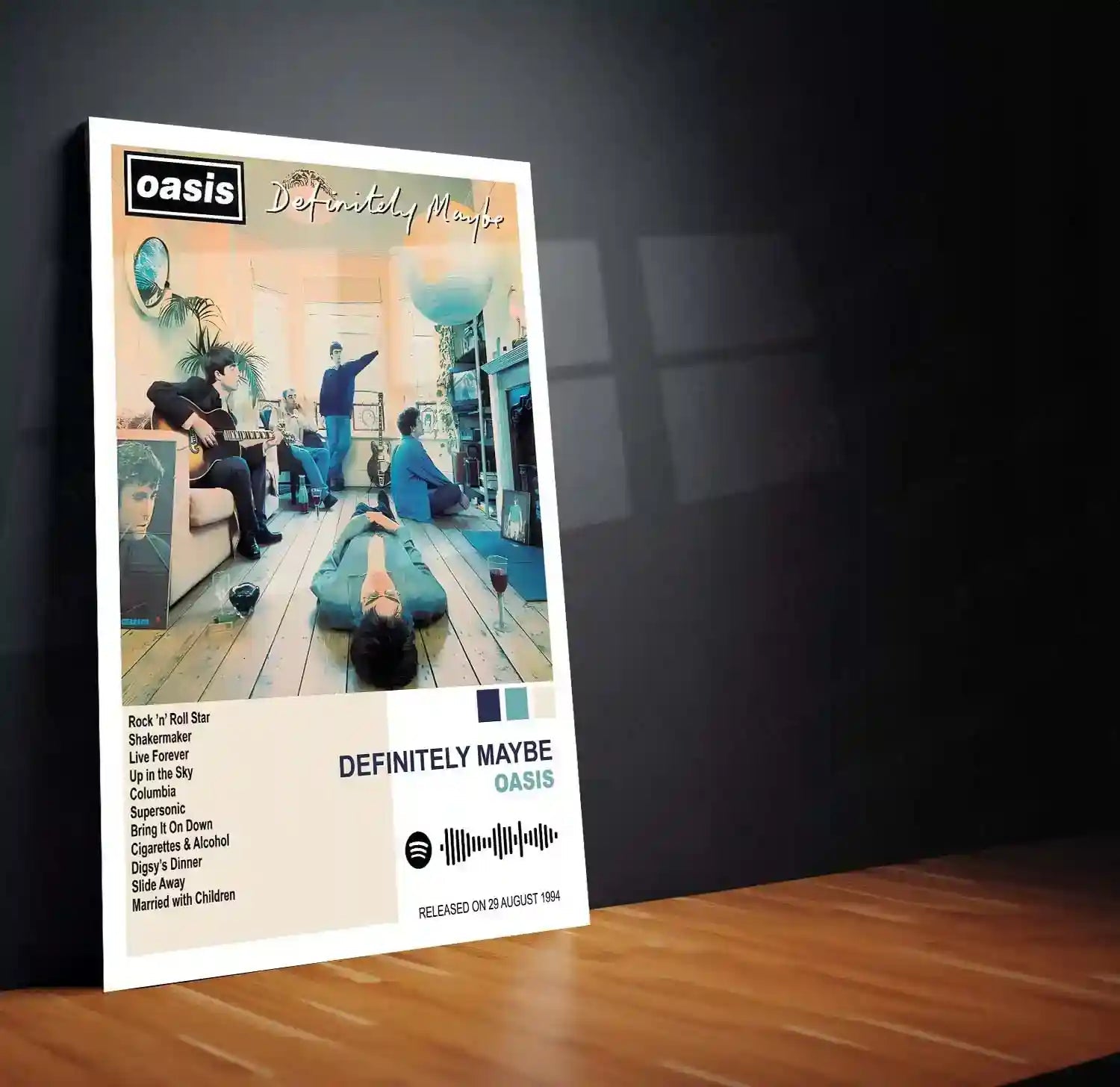 Oasis Complete Collection | Set of 11 | Set of 8 | Set of 4 | Album Posters Metal Frames Britpop Anthems. 90s Attitude. Timeless Manchester Energy. - TURTLEWINGS