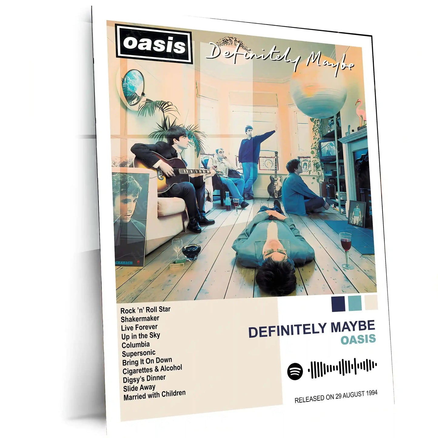 Oasis Complete Collection | Set of 11 | Set of 8 | Set of 4 | Album Posters Metal Frames Britpop Anthems. 90s Attitude. Timeless Manchester Energy. - TURTLEWINGS
