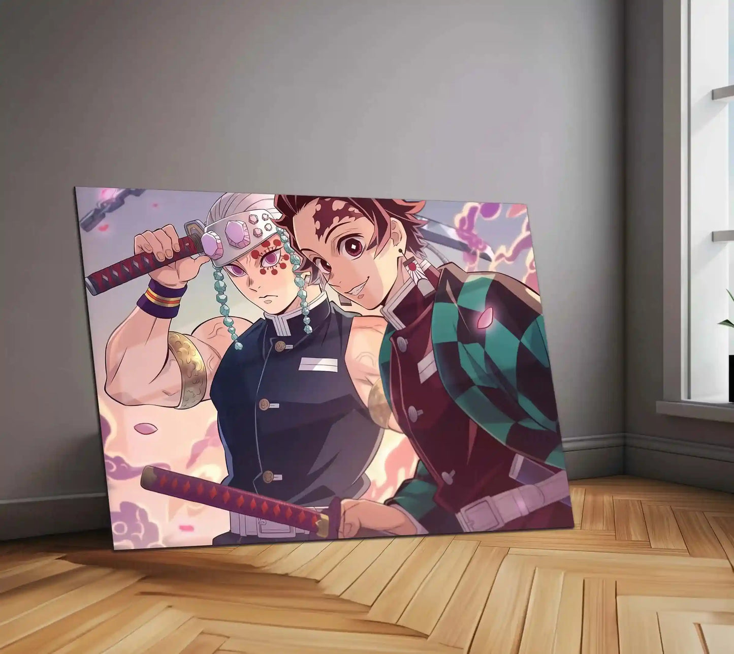 Anime Metal Poster | Demon Slayer: Kimetsu no Yaiba Metal Poster – The Way of the Blade - TURTLEWINGS
