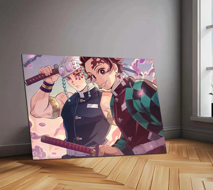 Anime Metal Poster | Demon Slayer: Kimetsu no Yaiba Metal Poster – The Way of the Blade - TURTLEWINGS