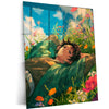 Anime Metal Poster | Tanjiro – Demon Slayer Metal Poster | Water Breathing Anime Wall Frame