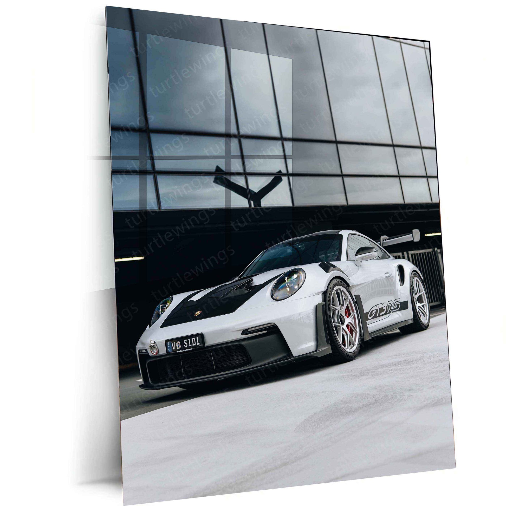 Porsche 911 GT3 RS Metal Poster | Supercar Wall Art | High-Performance Sports Car Decor (Copy) - TURTLEWINGS