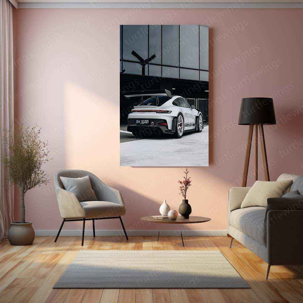 Porsche 911 GT3 RS Metal Poster | Supercar Wall Art | High-Performance Sports Car Decor (Copy) (Copy) - TURTLEWINGS