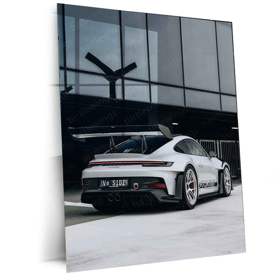 Porsche 911 GT3 RS Metal Poster | Supercar Wall Art | High-Performance Sports Car Decor (Copy) (Copy) - TURTLEWINGS
