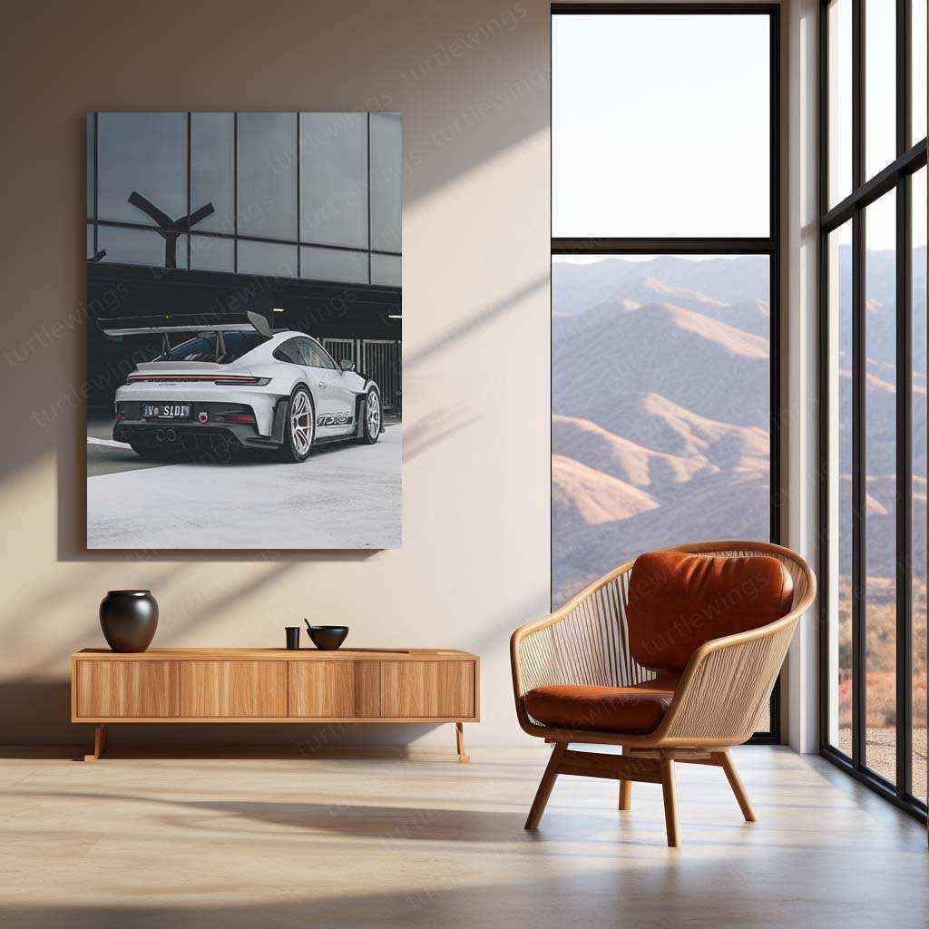 Porsche 911 GT3 RS Metal Poster | Supercar Wall Art | High-Performance Sports Car Decor (Copy) (Copy) - TURTLEWINGS