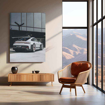 Porsche 911 GT3 RS Metal Poster | Supercar Wall Art | High-Performance Sports Car Decor (Copy) (Copy) - TURTLEWINGS