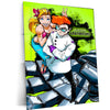 Dexter’s Laboratory – Retro Genius Vibes | Classic Cartoon Metal Frame Poster