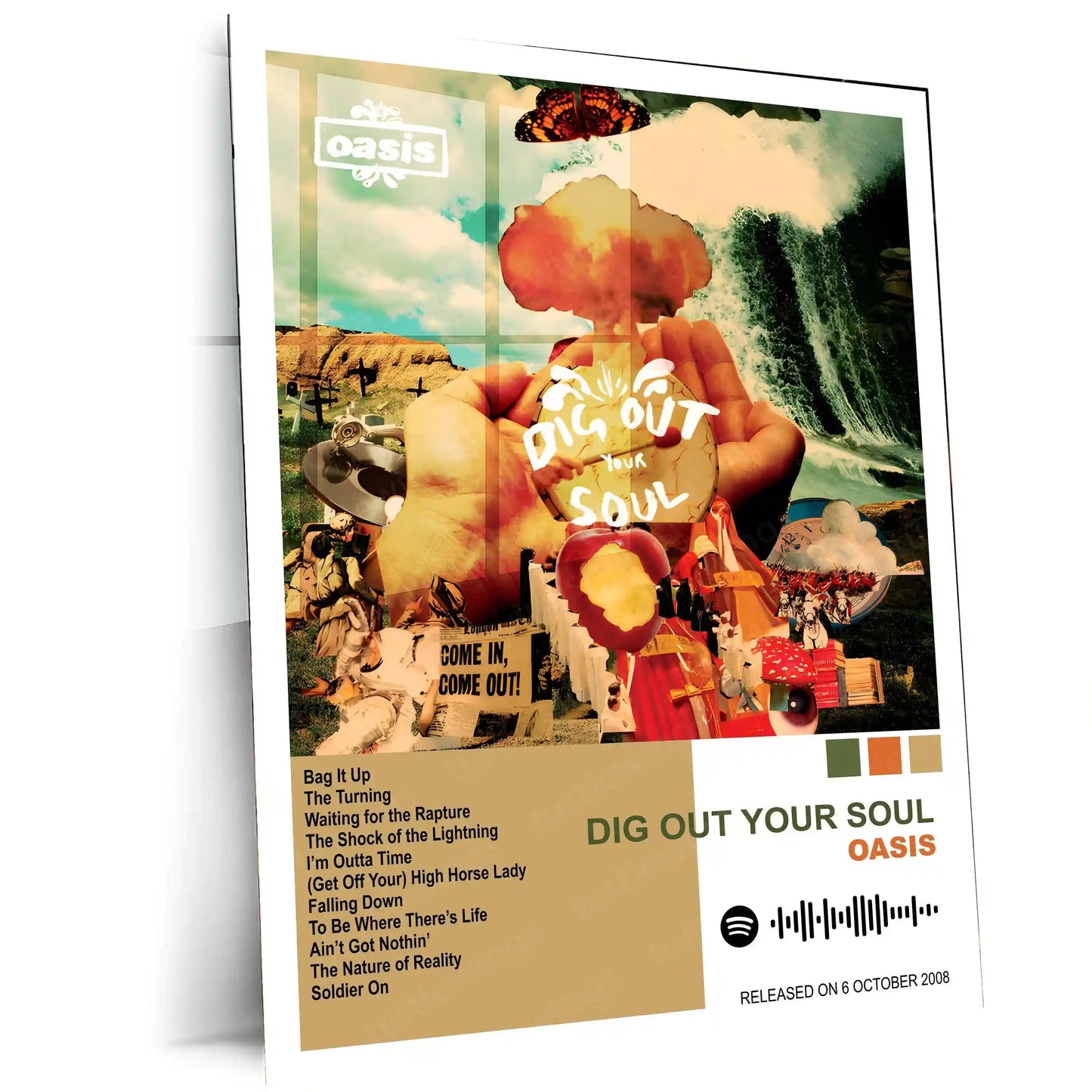 Oasis Complete Collection | Set of 11 | Set of 8 | Set of 4 | Album Posters Metal Frames Britpop Anthems. 90s Attitude. Timeless Manchester Energy. - TURTLEWINGS