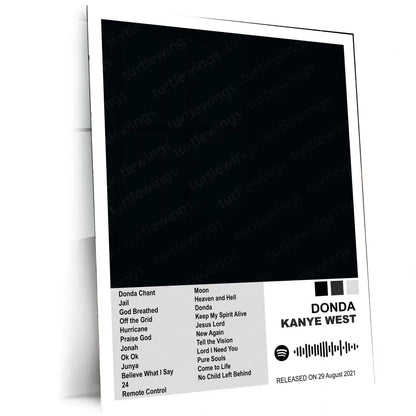 Kanye West Complete Collection | Set of 11 | Set of 8 | Set of 4 | Album Posters Metal Frames Visionary Sound. Cultural Impact. Iconic Album Art Legacy. - TURTLEWINGS