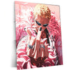 Anime Metal Poster | Donquixote Doflamingo | Dominance & Chaos Anime Wall Art | Villain Power Metal Poster