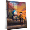 Anime Metal Poster | Doraemon & Nobita Metal Poster – A Nostalgic Anime Classic